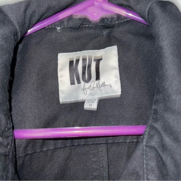 Black jacket with gold accents - Picture 2 of 4